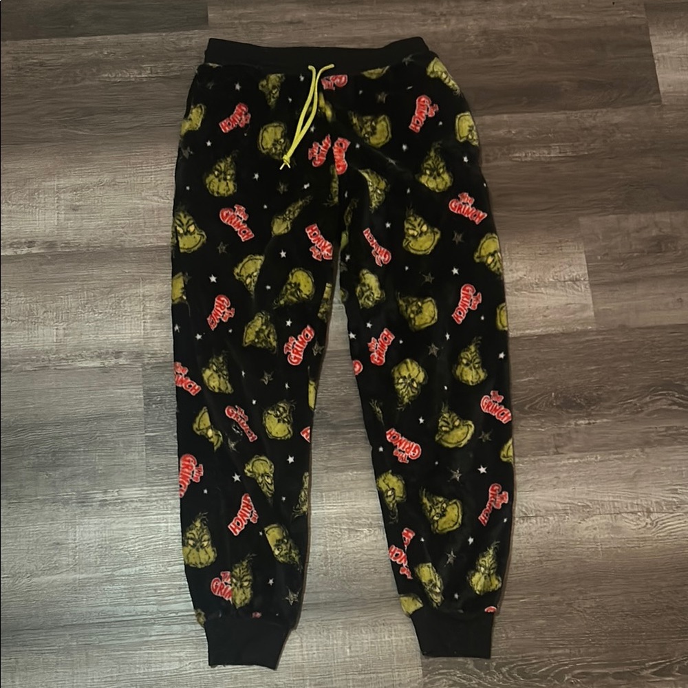Kids Black and Green Graphic Joggers